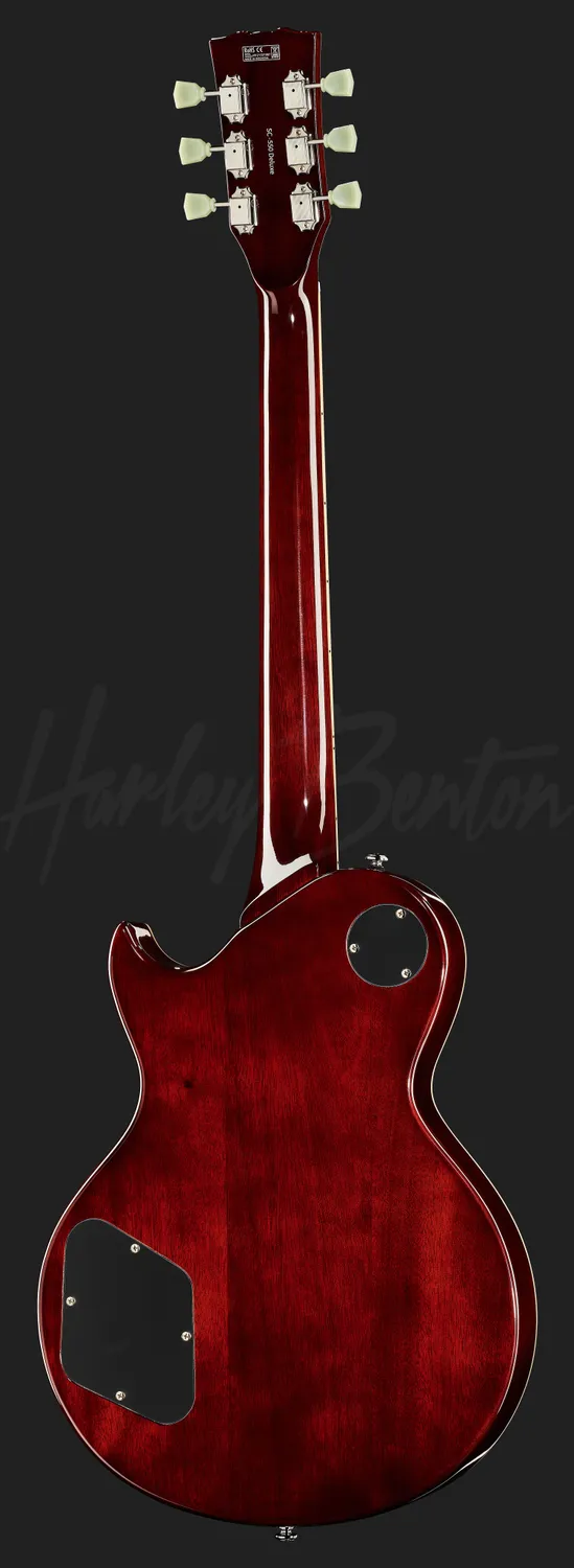 Harley Benton Vintage SC-550 II PAF E-Gitarre Paradise Flame
