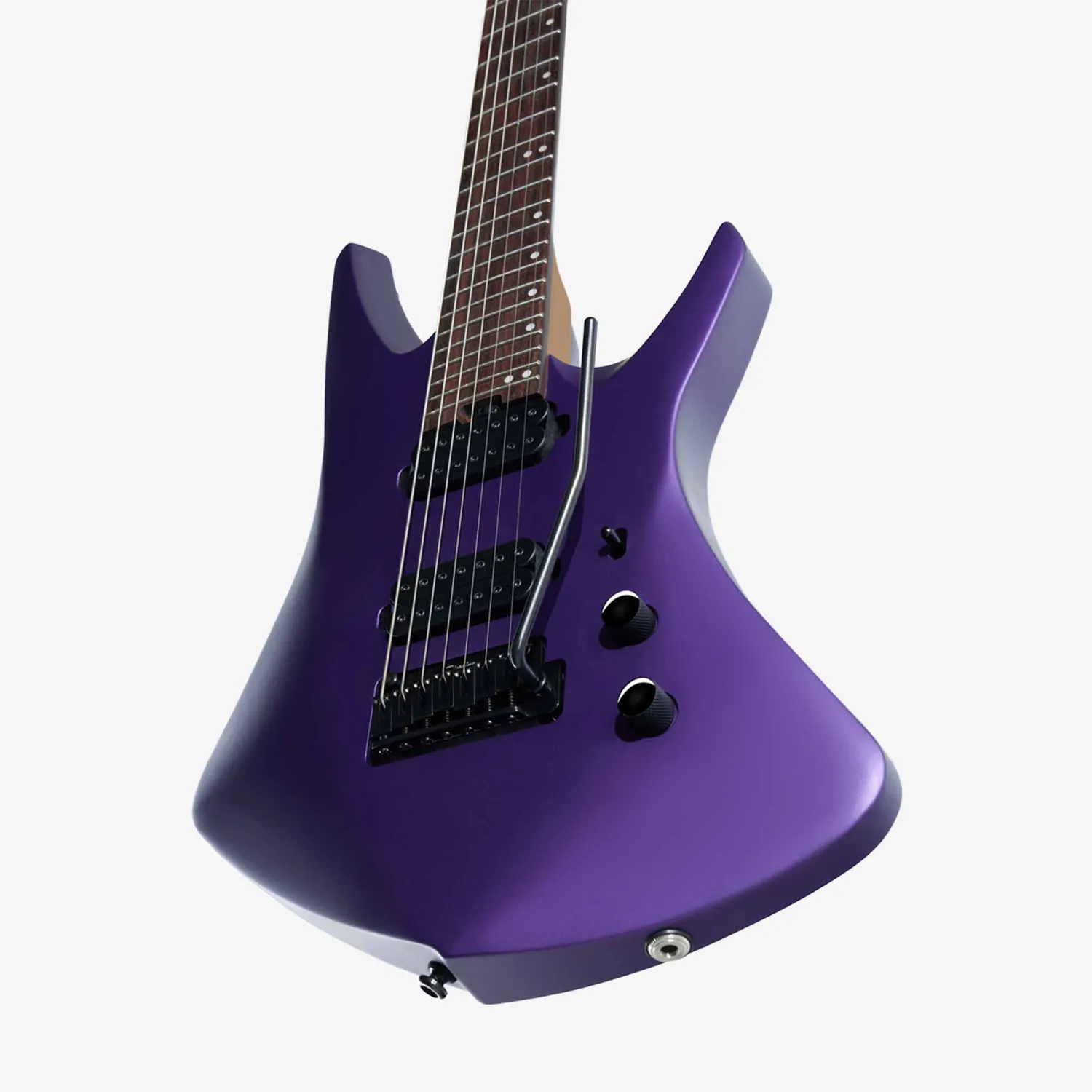 Sterling Kaizen 7 E-Gitarre Firemist Purple Satin