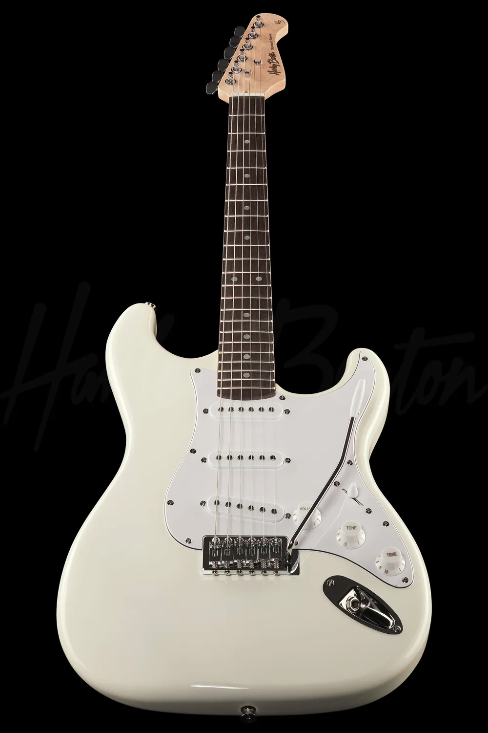 Harley Benton ST-20 WH E-Gitarre Weiß