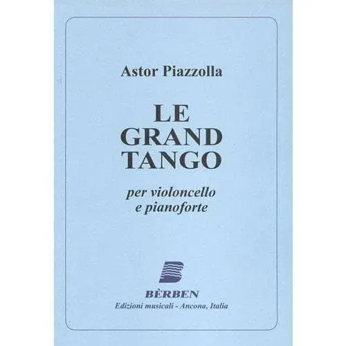 Shar Music Piazzolla Le Grand Tango Noten Cello Klavier Berben