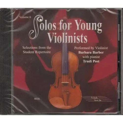 Barber Solos Young Violinists 6 CD Alfred
