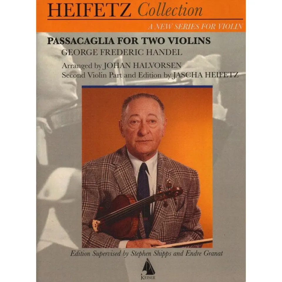 Lauren Keiser Heifetz Collection Passacaglia Noten 2 Violinen