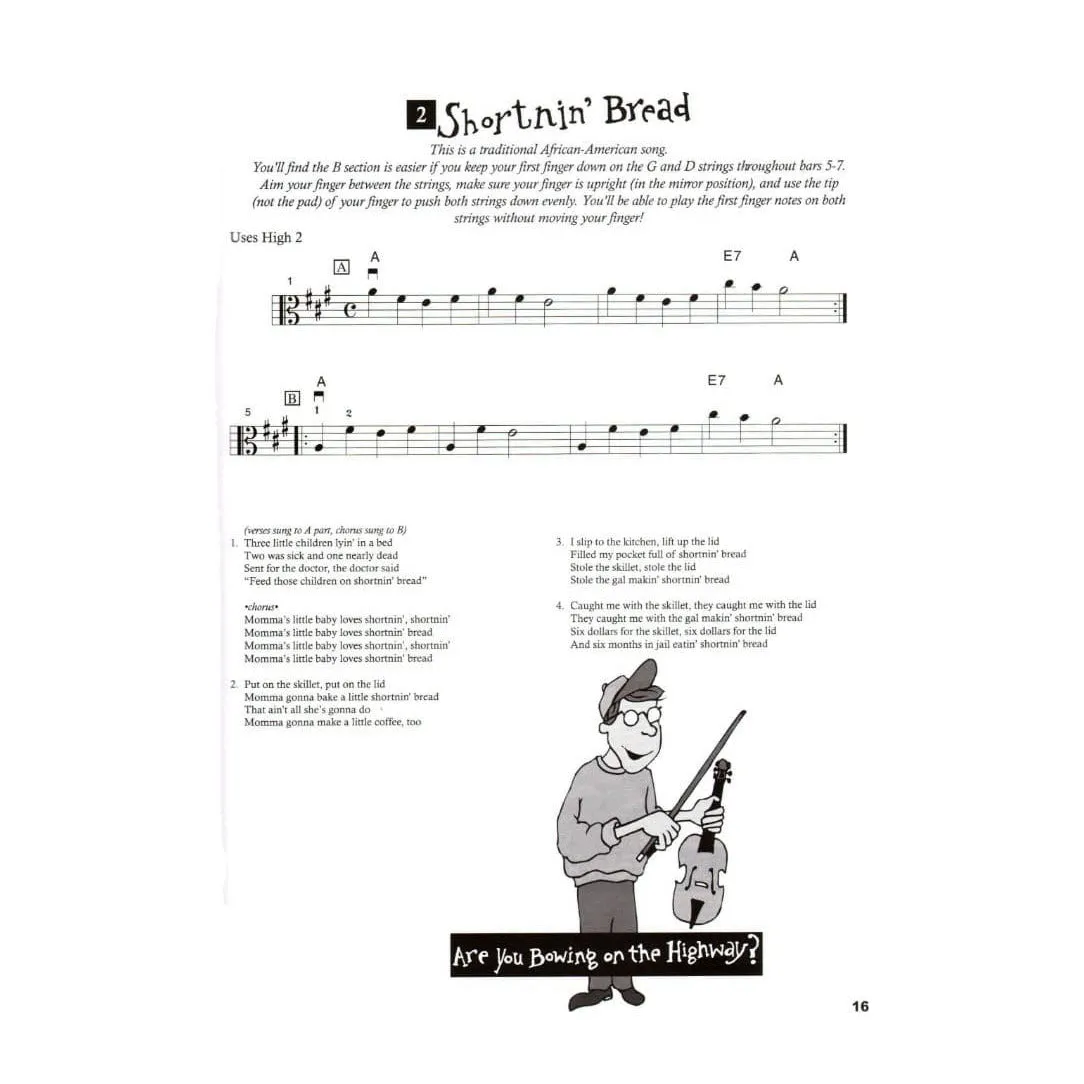 Mel Bay American Fiddle Method Volume 1 Noten Viola