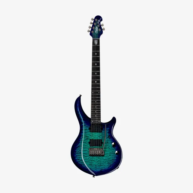 Sterling Majesty DiMarzio E-Gitarre Cerulean Paradise Modern
