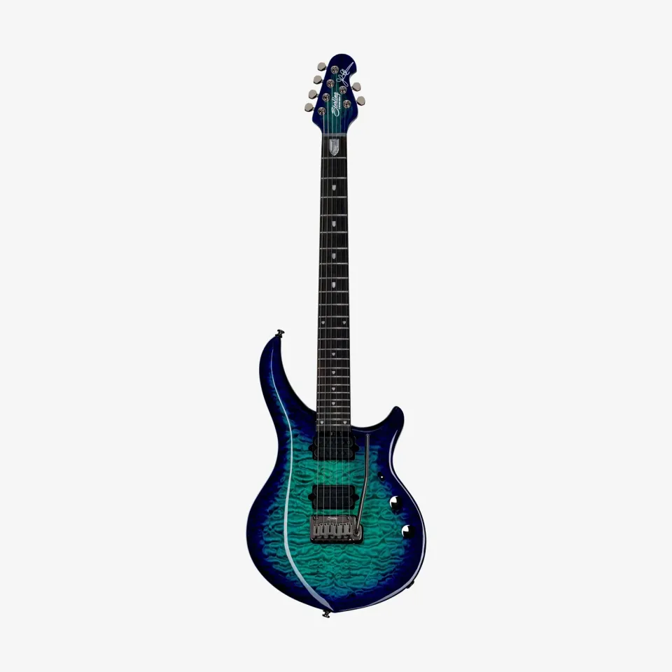 Sterling Majesty DiMarzio E-Gitarre Cerulean Paradise Modern