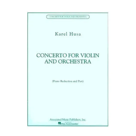 Husa Konzert Noten für Violine Klavier Associated