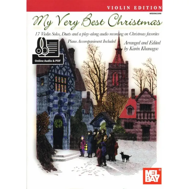 Mel Bay My Very Best Christmas Violinennoten Violine Klavier