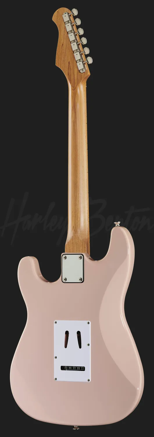 Harley Benton ST-62CC MN E-Gitarre Shell Pink Singlecoil