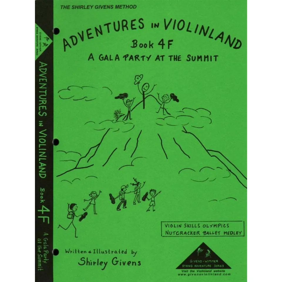 Shar Music Adventures in Violinland 4F Notenheft Gala Party