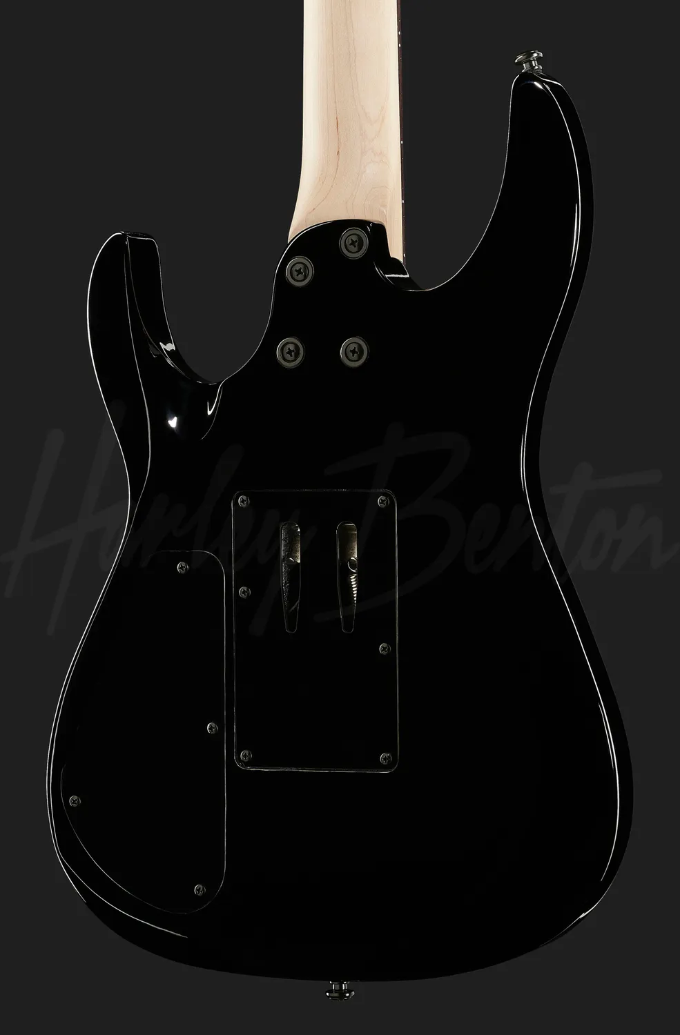 Harley Benton Rock R-456FR BK E-Gitarre Schwarz Floyd Rose