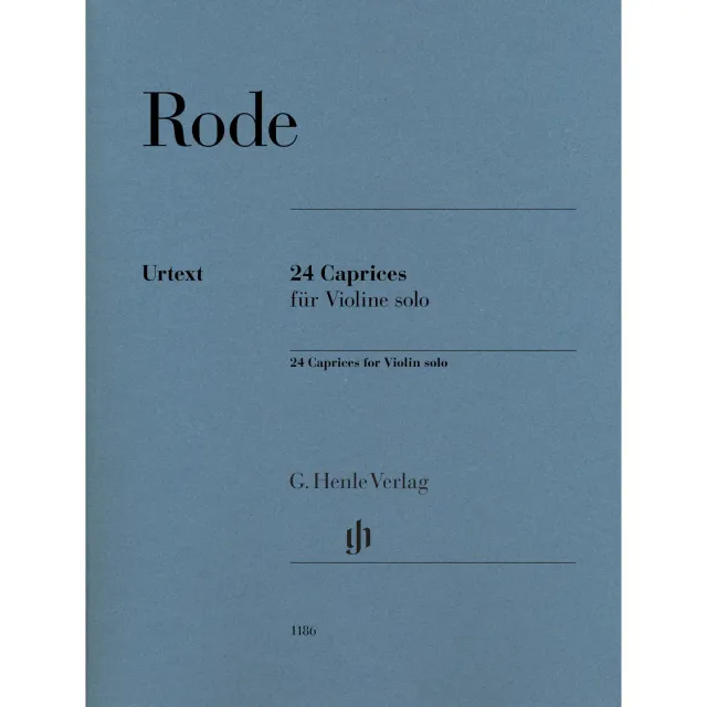 Henle Rode 24 Capricen Violinnoten Urtext