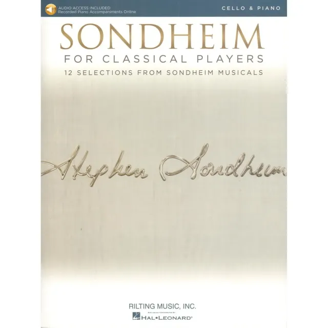 Shar Music Sondheim Classical Players Cello Noten mit Klavier