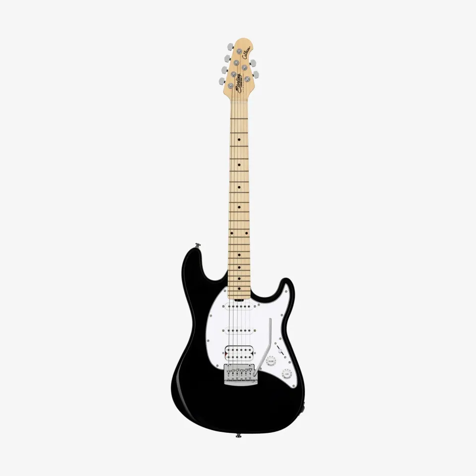 Sterling Intro Series Cutlass E-Gitarre Schwarz HSS