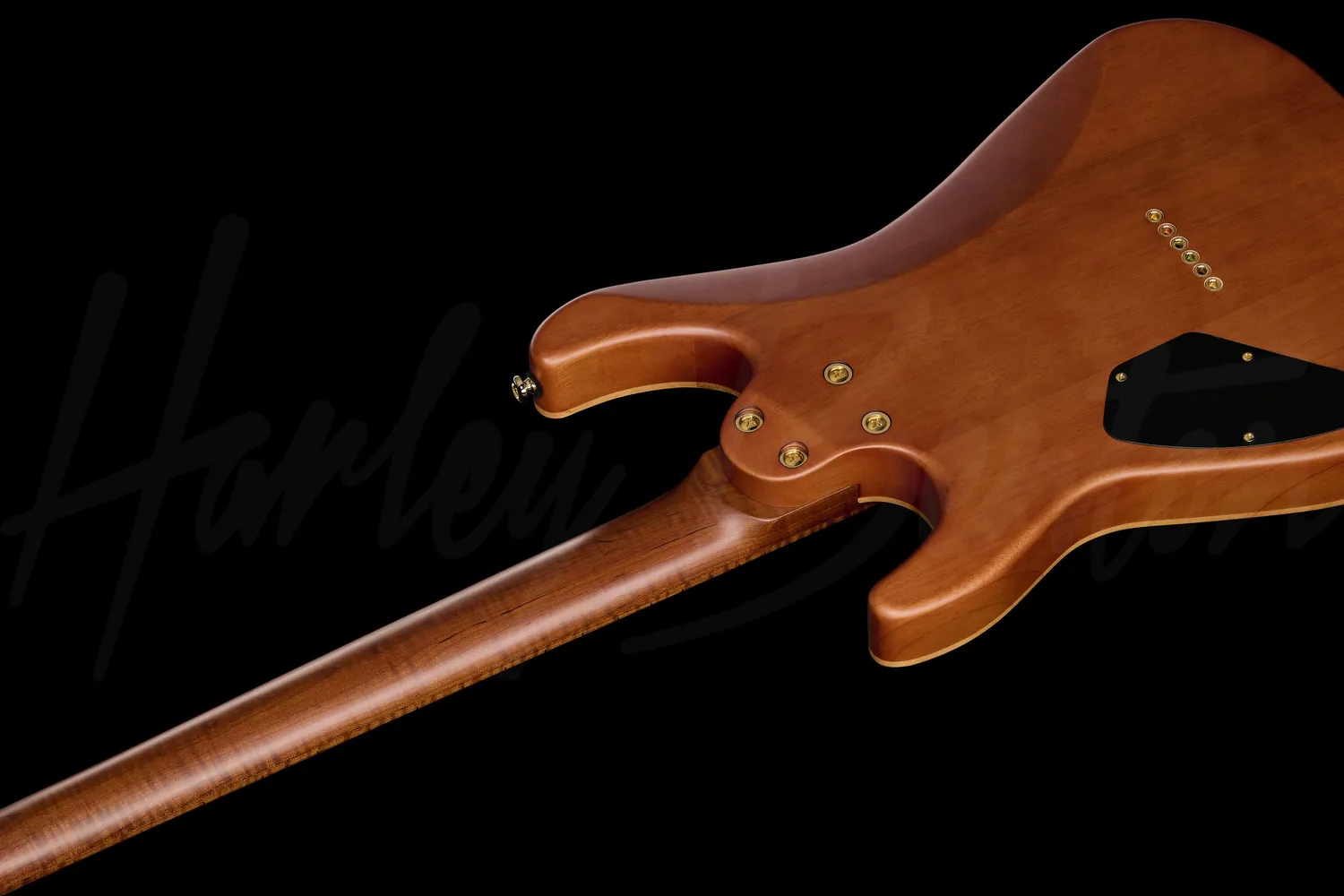 Harley Benton Progressive Fusion Signature E-Gitarre Walnut