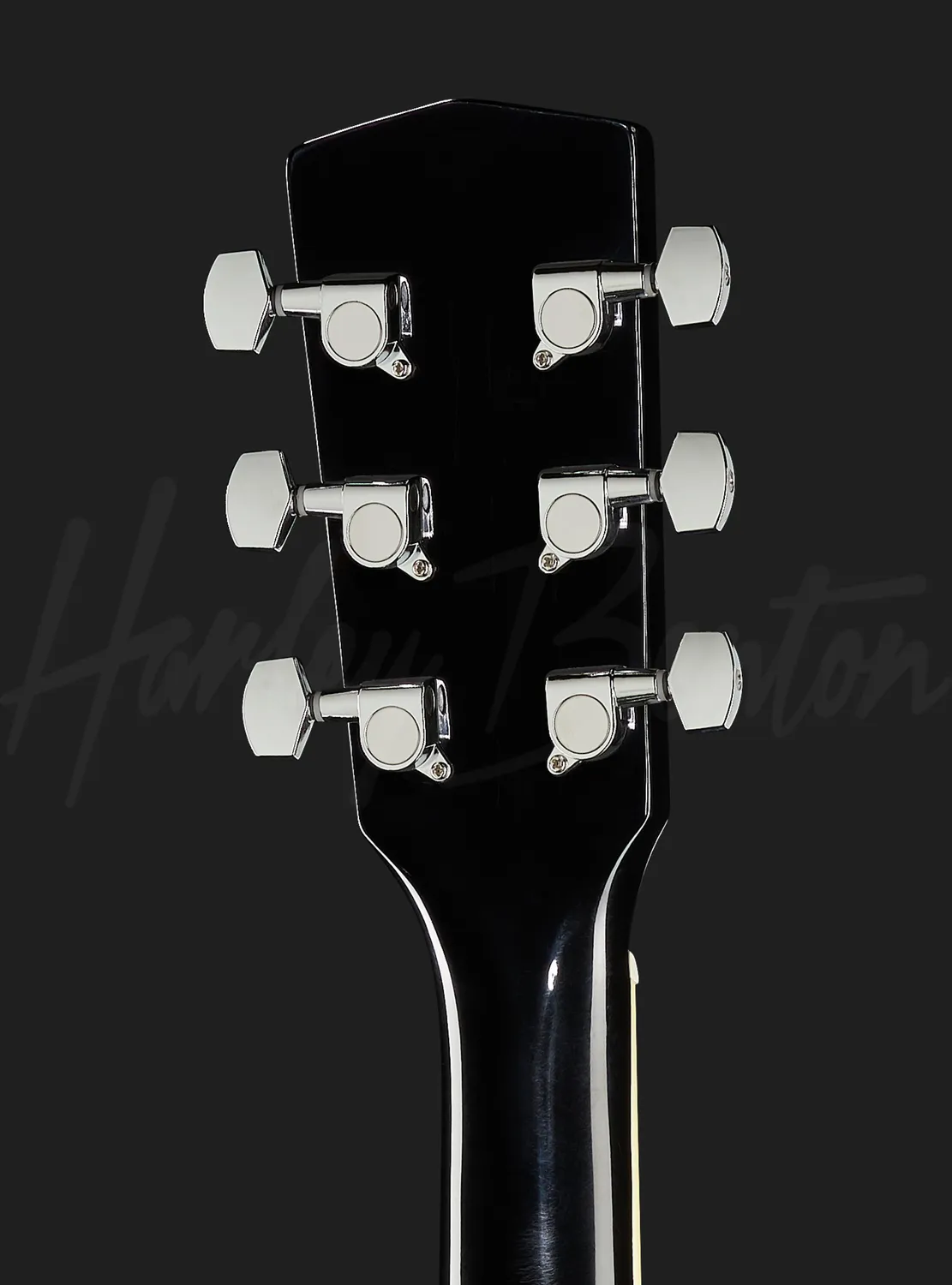 Harley Benton Custom D-120 Westerngitarre BK schwarz