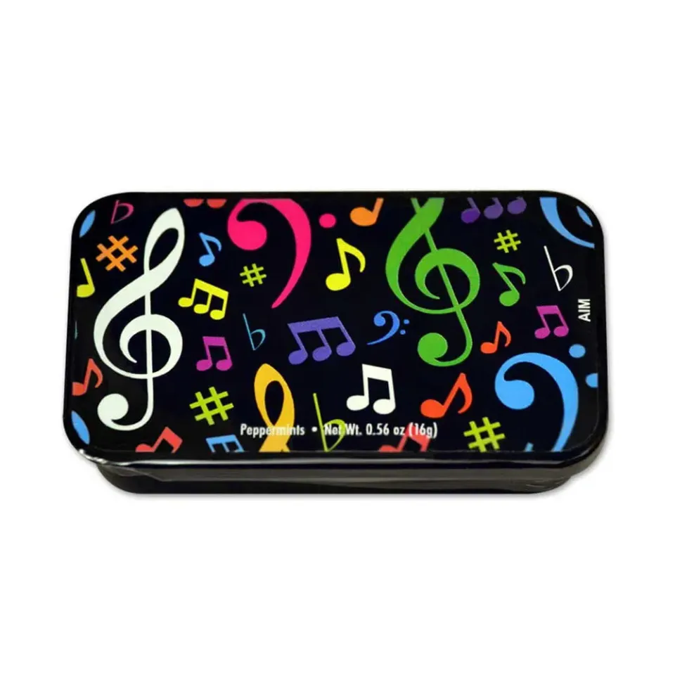 Music Mints Pfefferminz-Dose zuckerfrei klein