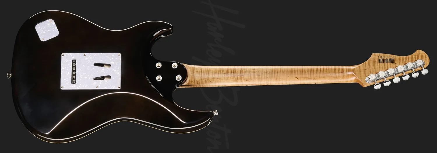 Harley Benton Deluxe ST-Modern Plus E-Gitarre Bengal Burst HSS