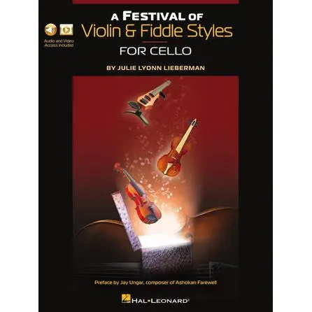 Lieberman Festival Violin & Fiddle Styles Notenbuch Cello