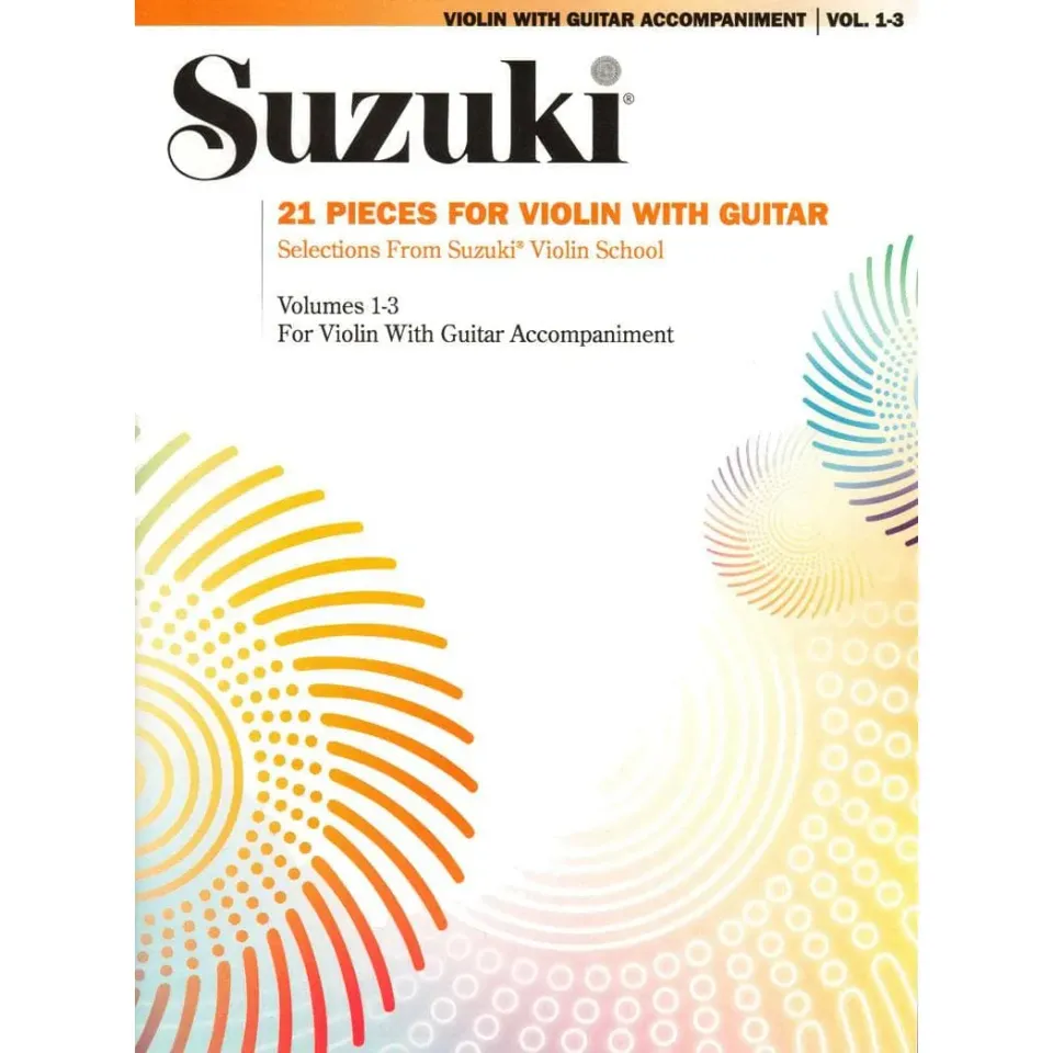 Shar Music Suzuki 21 Stücke Violine Gitarre Noten