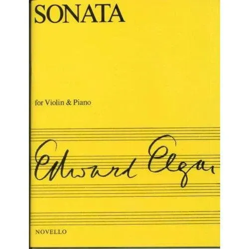 Shar Music Elgar Sonate Op 82 Noten Violine Klavier Novello