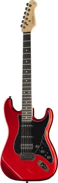 Harley Benton ST-JAMster E-Gitarre Sparkling Candy Apple Effekt