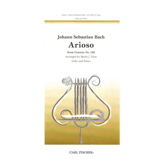 Fischer Bach Arioso BWV 156 Noten Cello Klavier