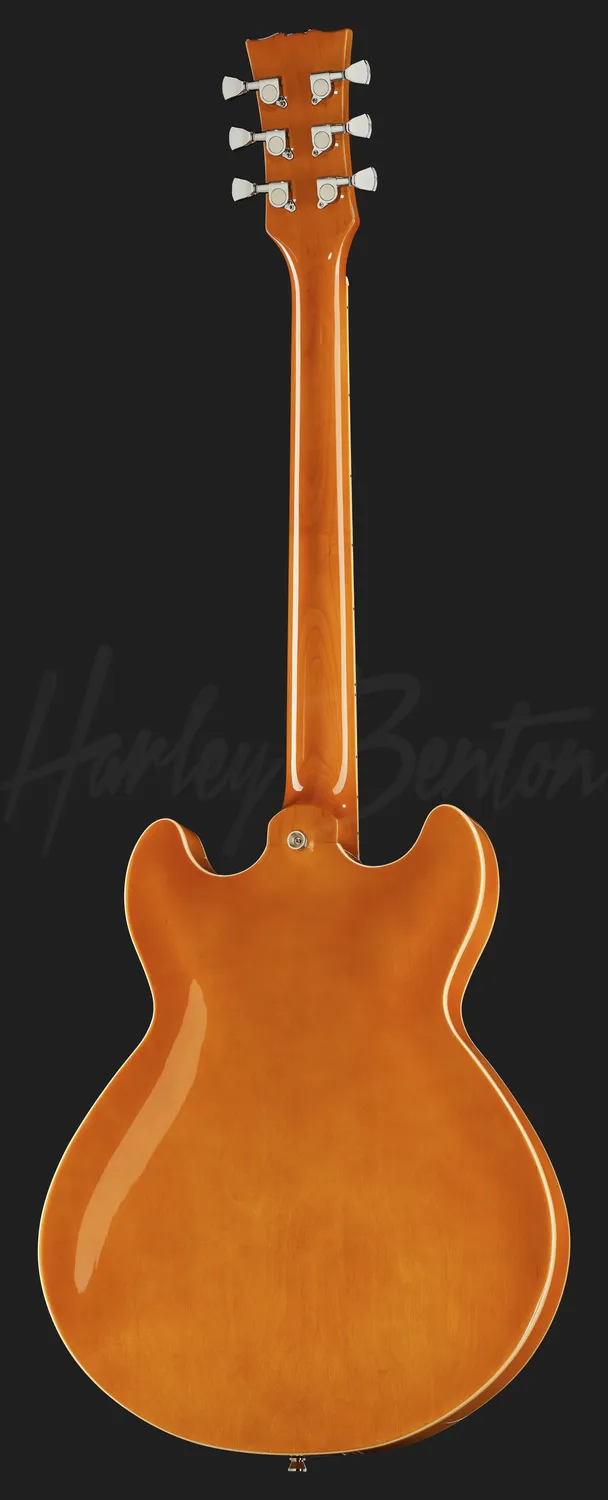 Harley Benton Deluxe HB-35Plus LD E-Gitarre Lemon Drop