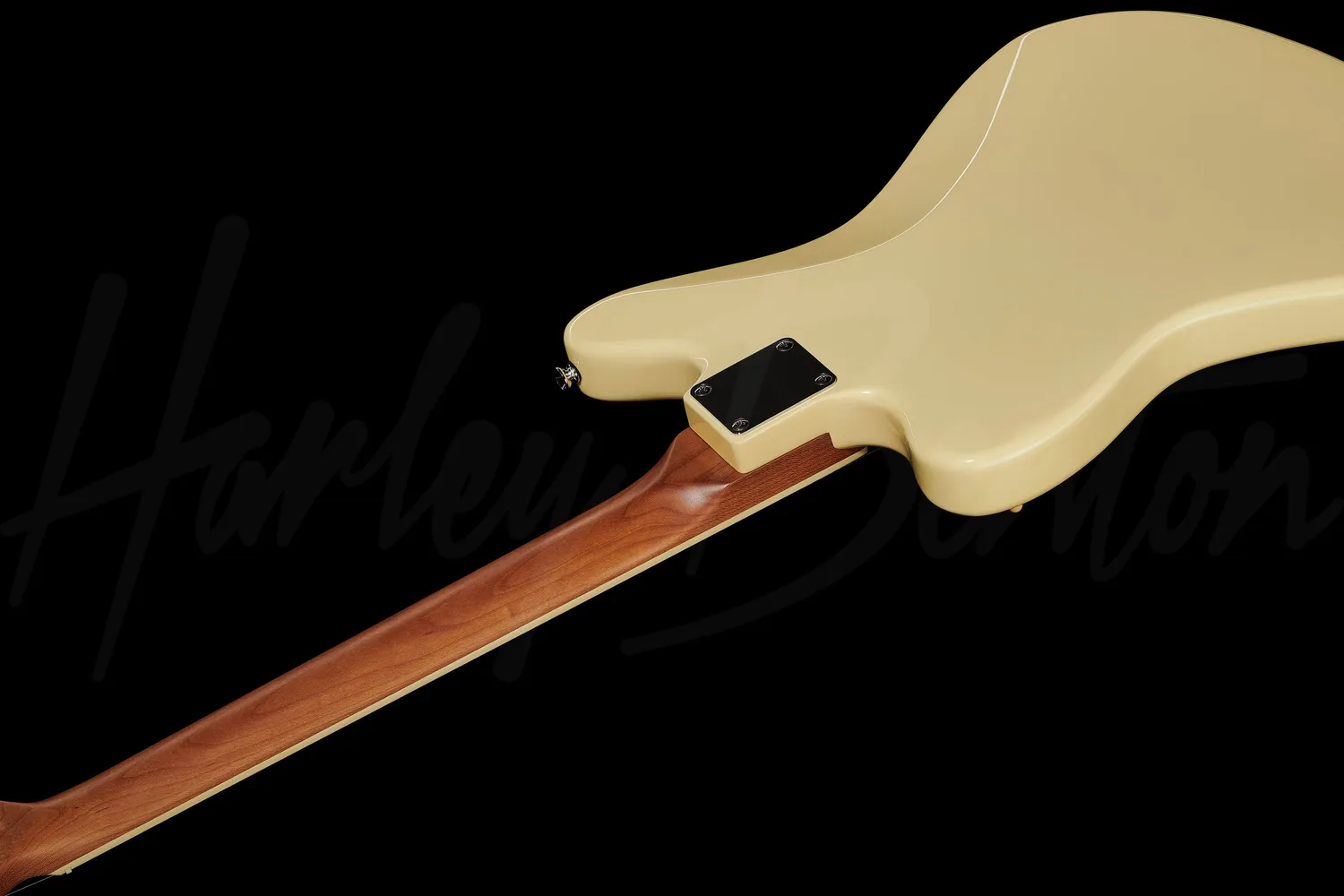 Harley Benton JA-60 VW E-Gitarre Olympic White P90