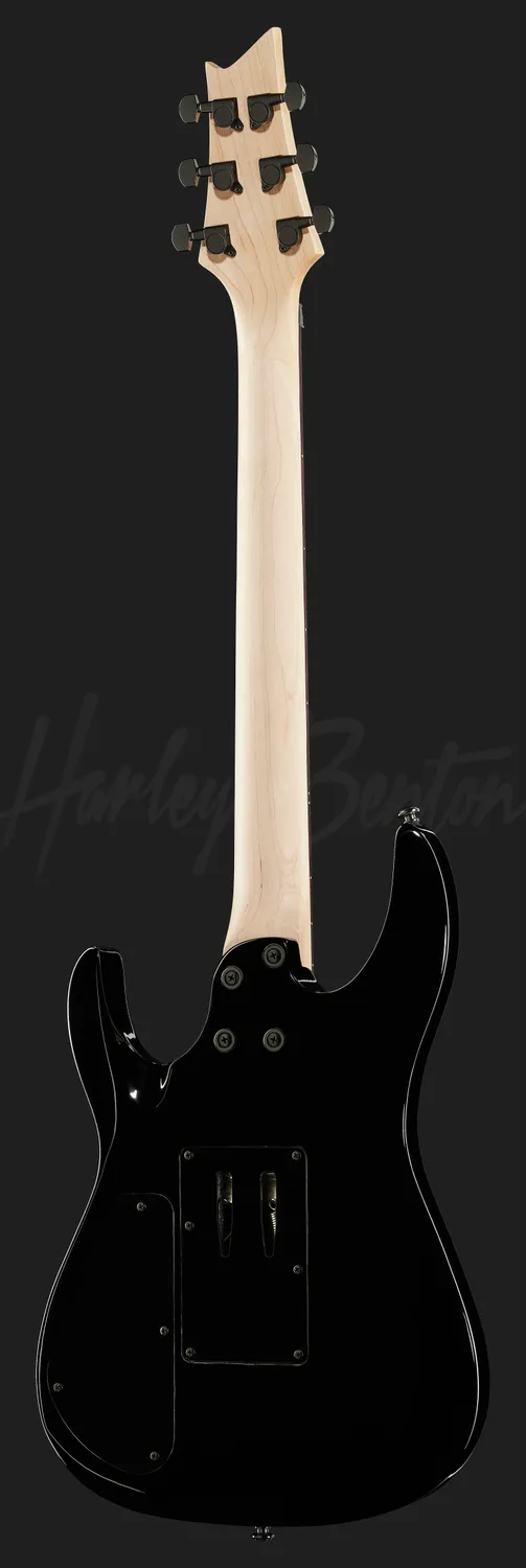 Harley Benton Rock R-456FR BK E-Gitarre Schwarz Floyd Rose