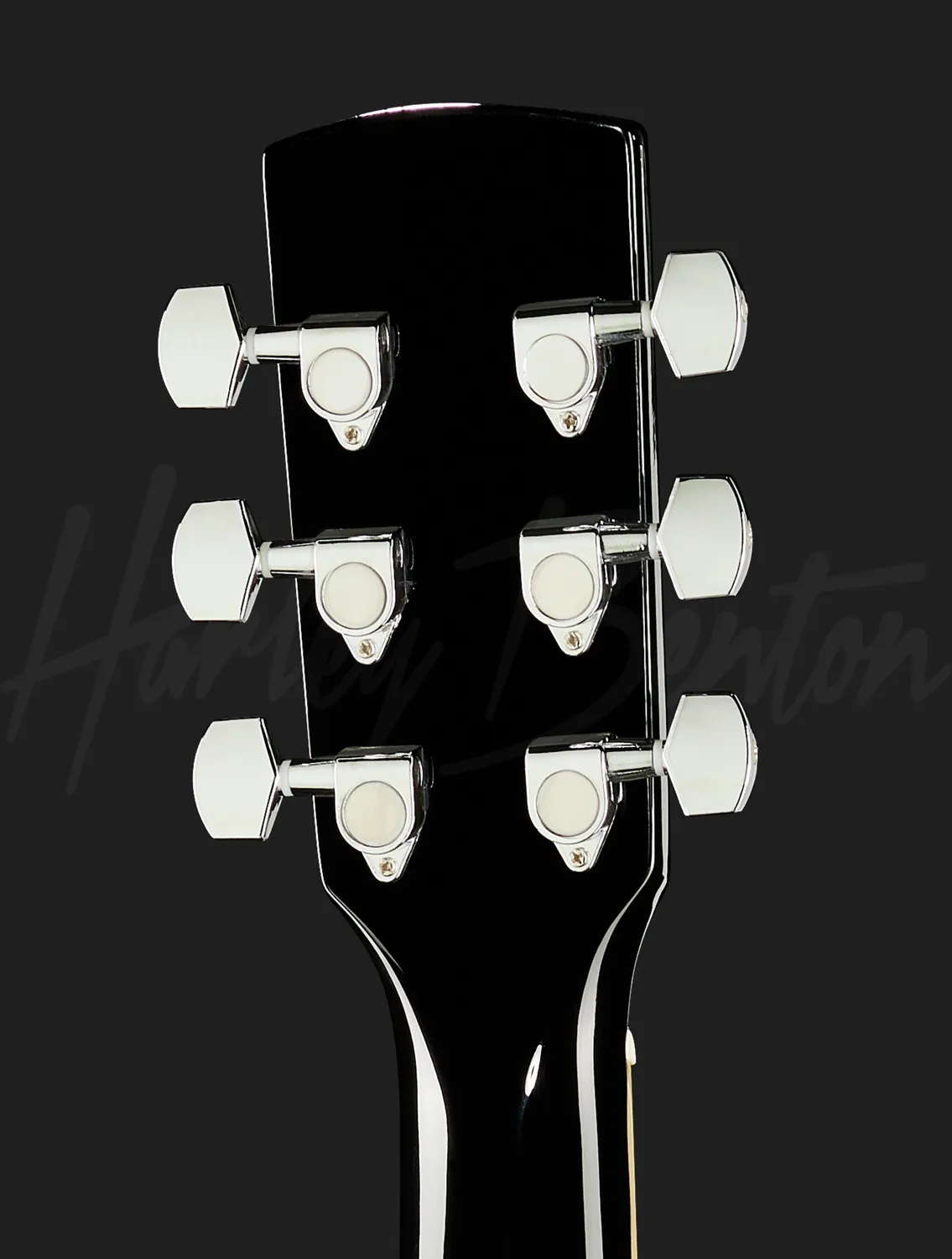 Harley Benton Custom CLD-60SCE Westerngitarre Schwarz Elektro