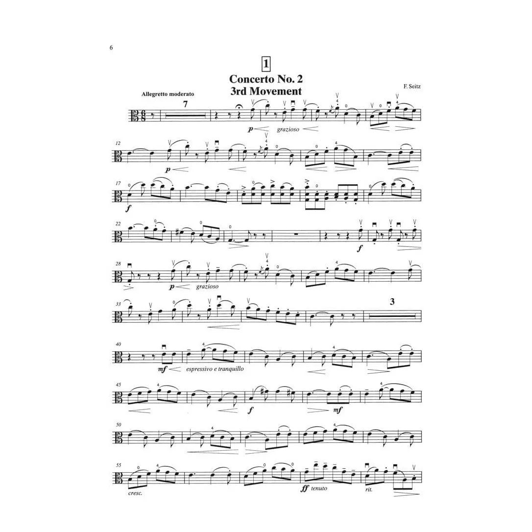 Suzuki Viola School Volume 4 Bratschennoten mit CD