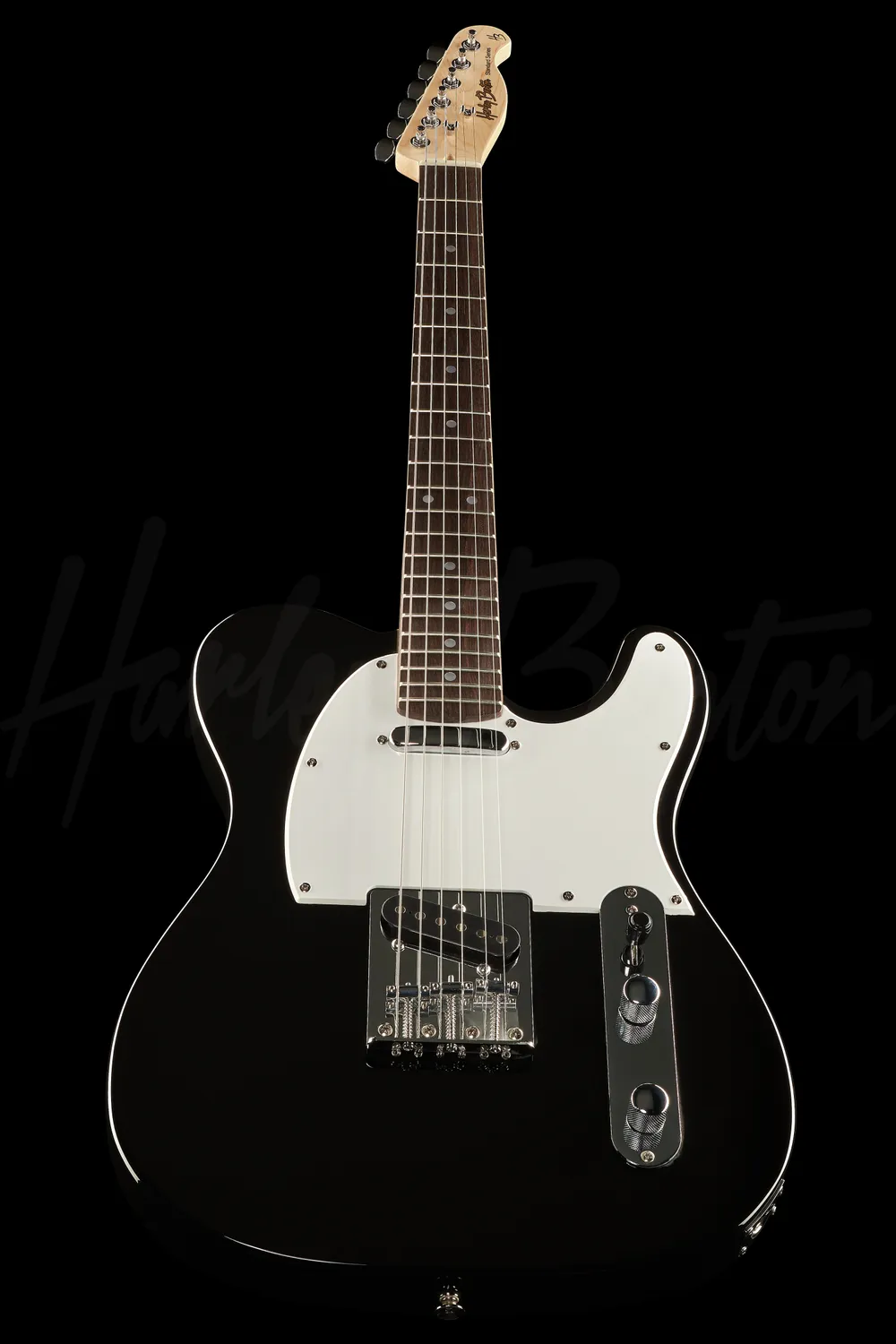 Harley Benton Student TE-20 BK E-Gitarre Schwarz Single-Coil