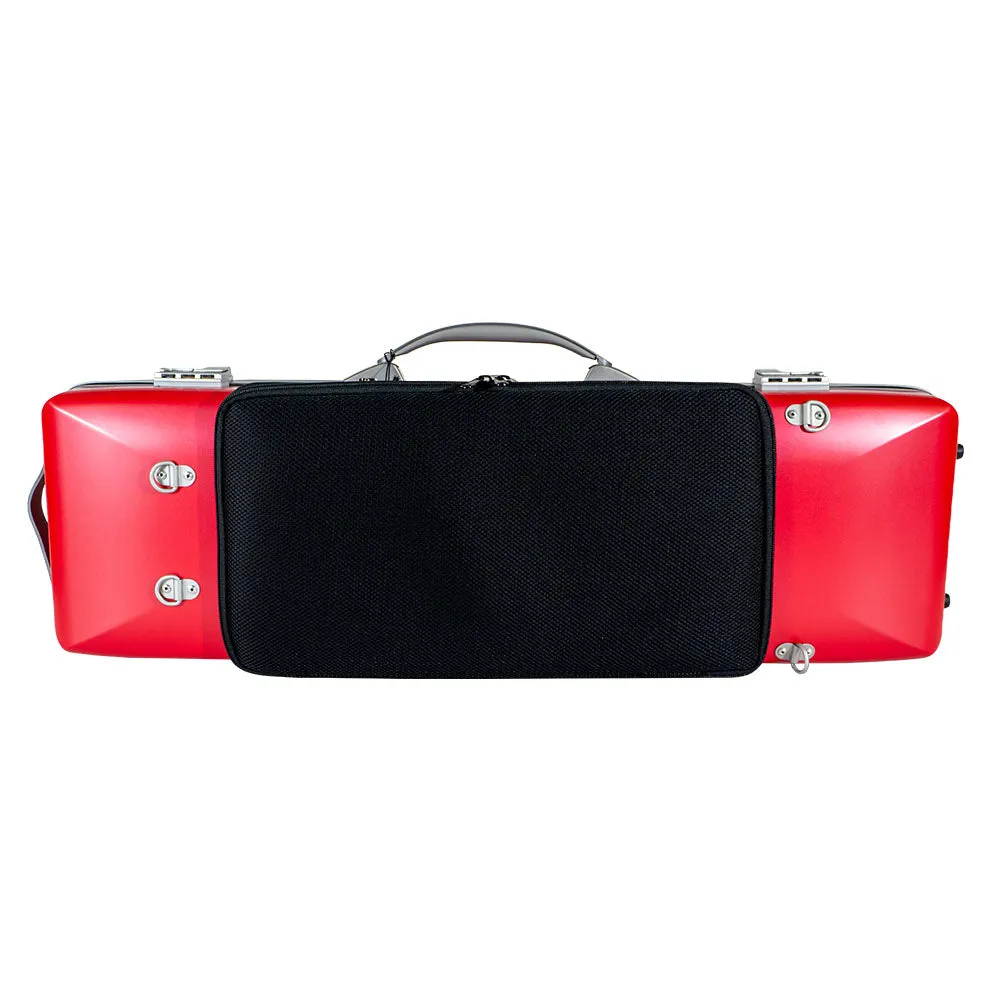 BAM Graffiti Hightech Violinkoffer 4/4 Himbeer-Silber