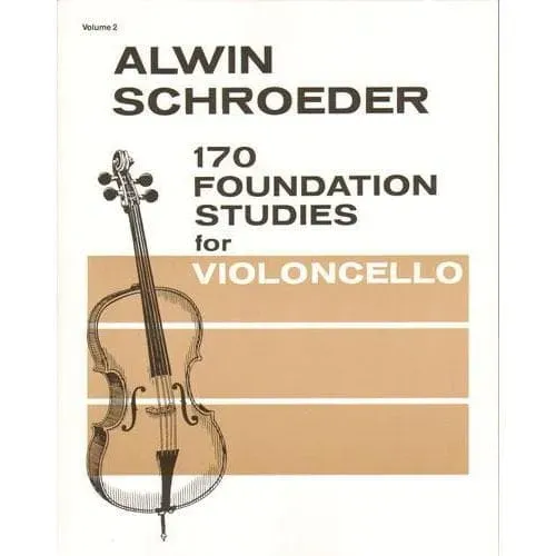 Shar Music Schröder 170 Foundation Studies Vol.2 Cellonoten