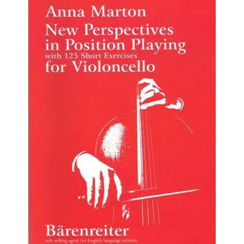 Bärenreiter Marton New Perspectives Cellonoten Cello solo Lagen
