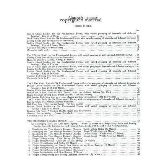 Auer Graded Course Book 3 Geigennoten Elementarstufe
