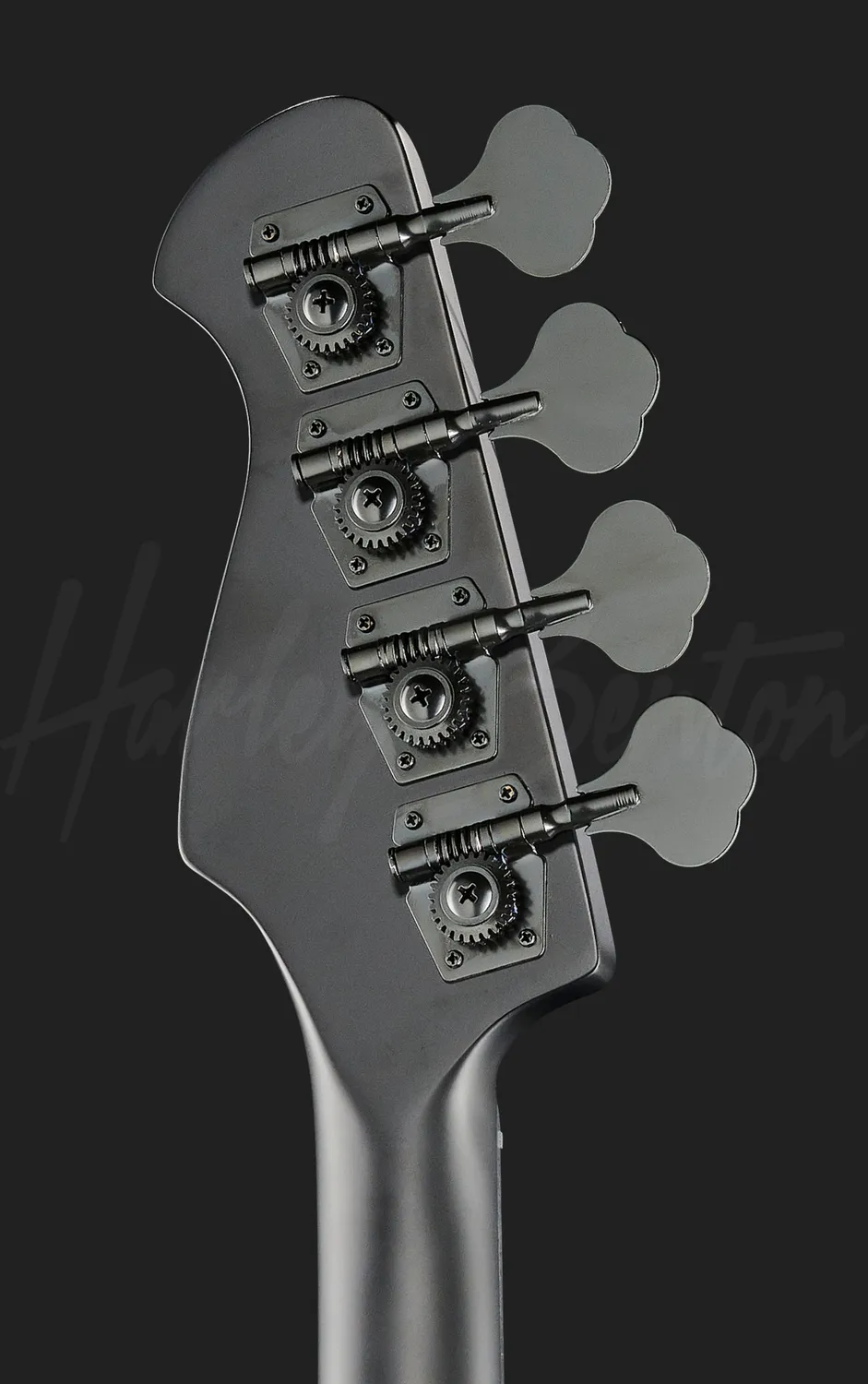 Harley Benton Deluxe PJ-4 SBK E-Bass Satin Schwarz