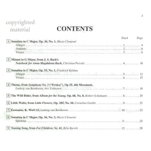 Suzuki Piano School Vol. 3 Klaviernoten mit CD für Unterricht