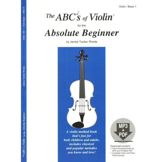 Janice Tucker Rhoda ABCs Violin Geigenschule Buch 1 Audio