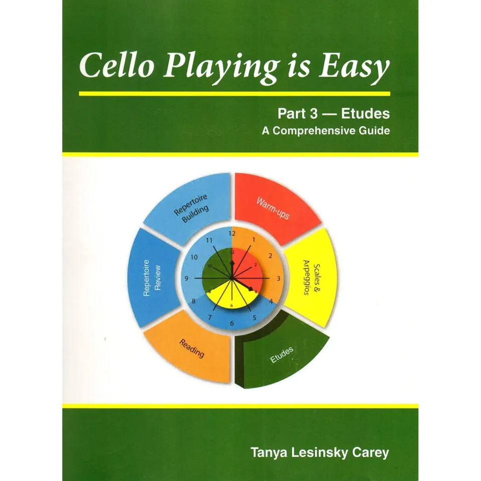 Shar Music Cello Playing Is Easy 3 Etüden Celloschule