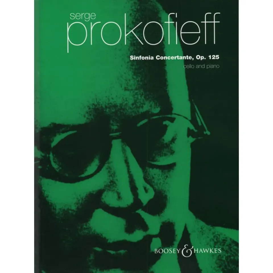 Boosey Prokofiev Op.125 Cello Klavier Noten Rostropovich