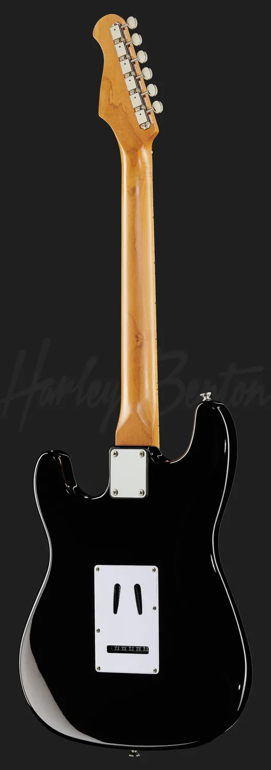 Harley Benton Classic Series ST-62MN BK E-Gitarre schwarz Singlecoil