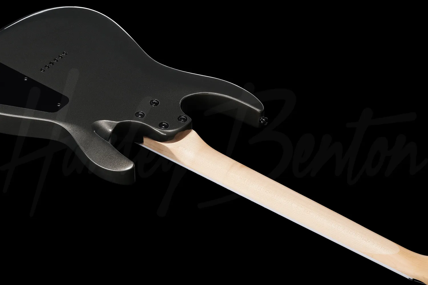 Harley Benton R-446LH E-Gitarre Graphite Metallic links