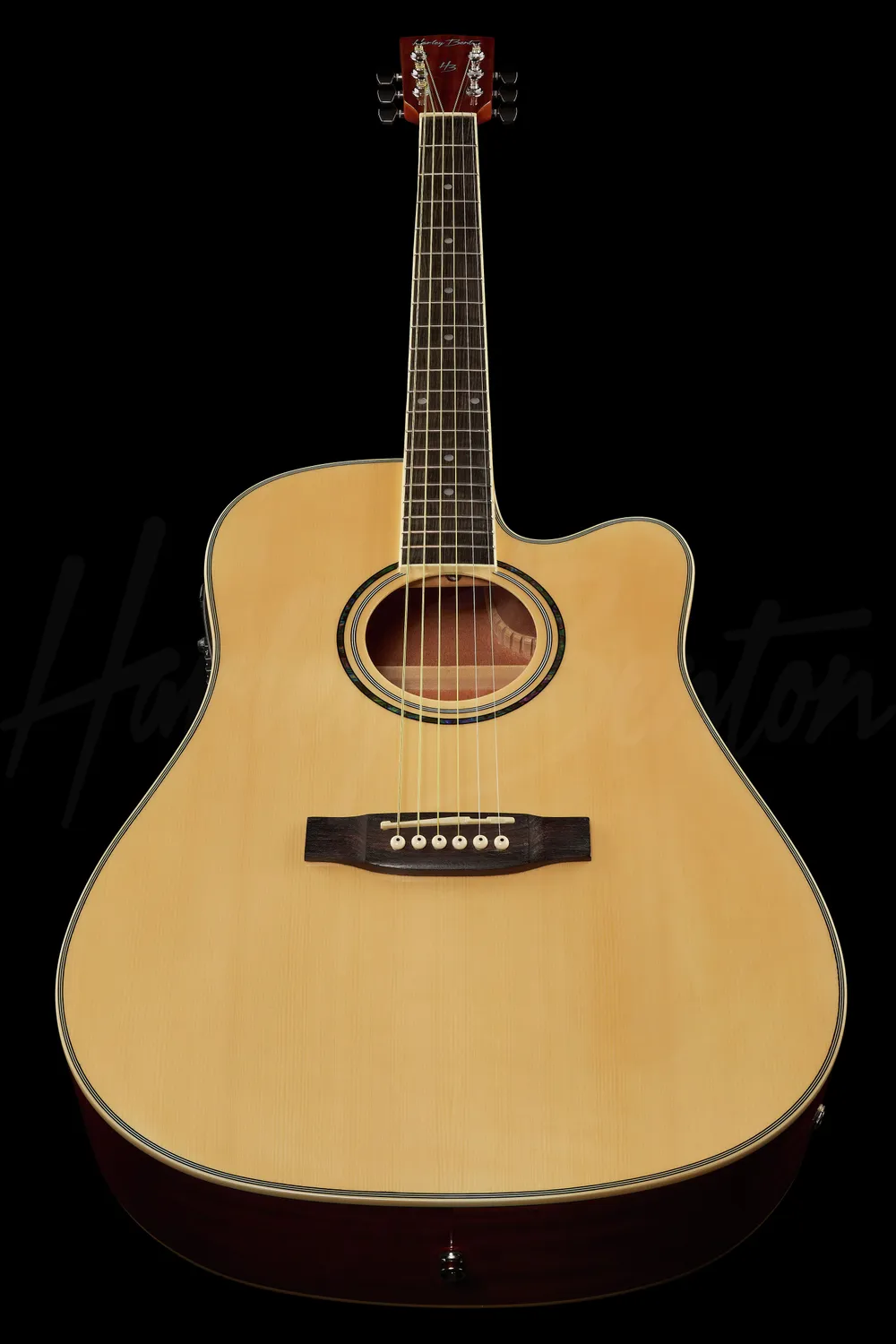 Harley Benton D-120CE NT E-Akustik-Gitarre Dreadnought