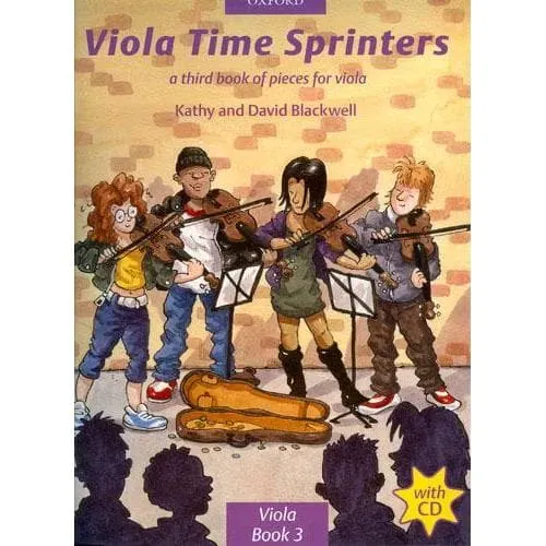 Oxford Blackwell Viola Time Sprinters Bratschennoten Buch 3 CD
