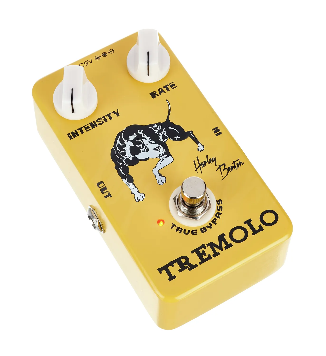 Harley Benton Standard Vintage Tremolo Effektpedal für Gitarre