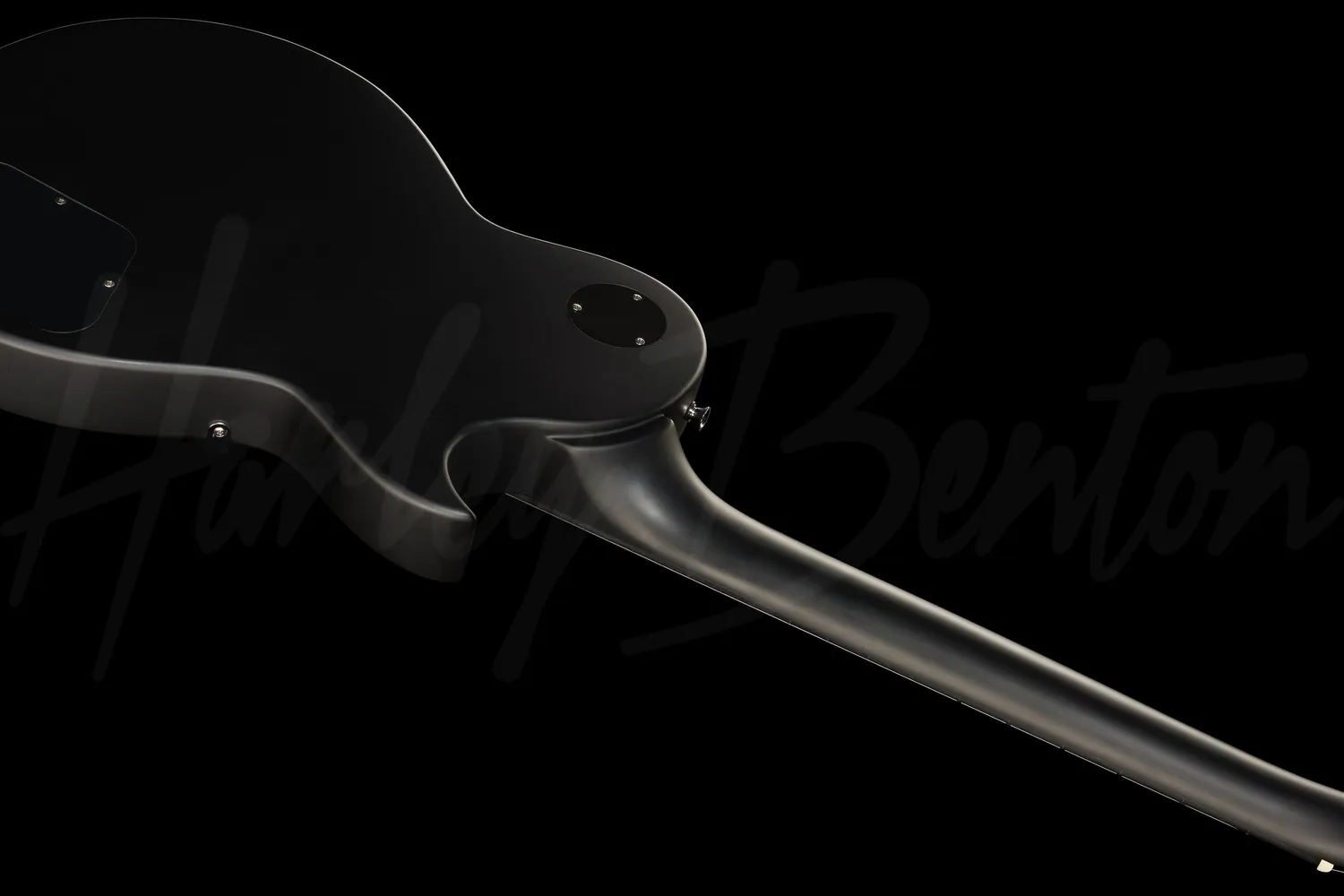 Harley Benton Vintage SC-400LH SBK E-Gitarre links schwarz