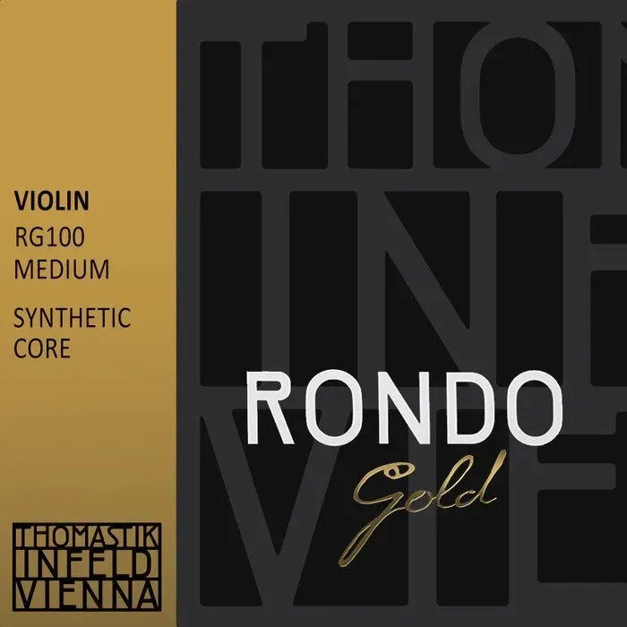 Thomastik Rondo Gold E Violinsaite Carbonstahl vergoldet