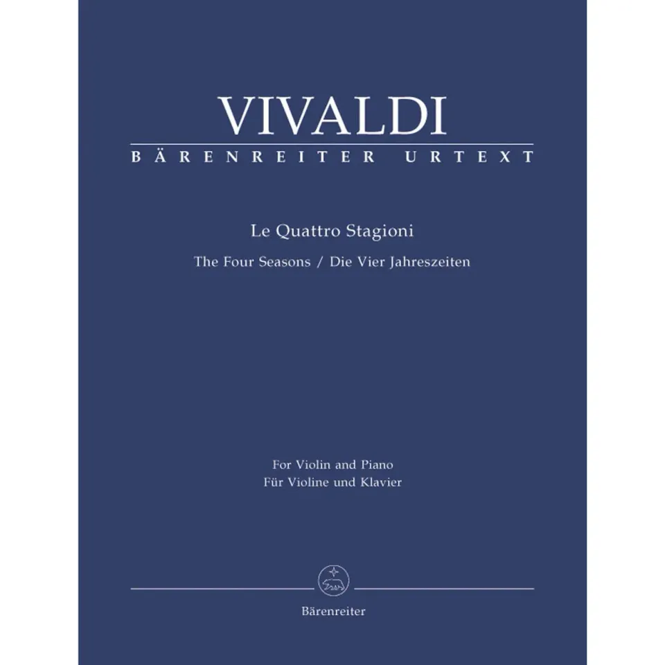 Bärenreiter Vivaldi Vier Jahreszeiten Noten Violine Klavier Urtext