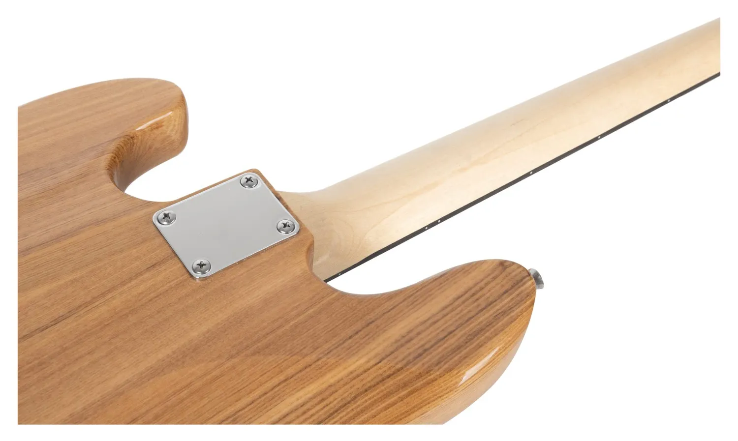 Rocktile Pro JB-30PR E-Bass Natur Esche Jazz-Style 4-saitig